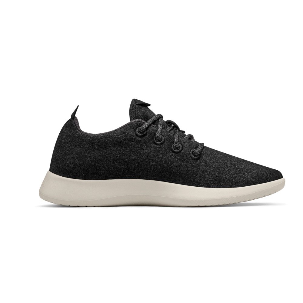 Allbirds Men\'s Sneakers Dark Grey - Wool Runners - 85673ZDXB